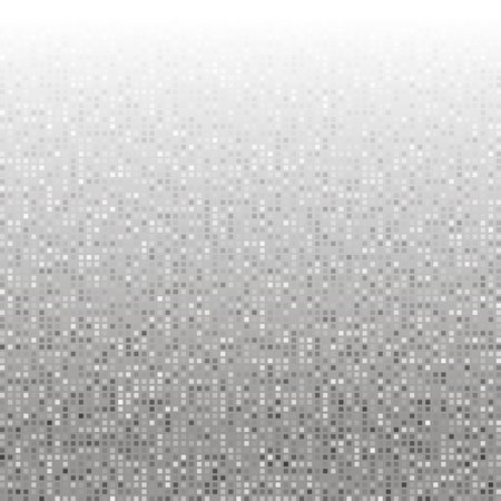 Abstract Grey Creative Pixel Pattern. Technology Backgroundのイラスト素材