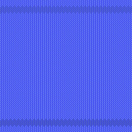 Winter Knitted Blue Pattern. Textile Fabric Backgroundのイラスト素材