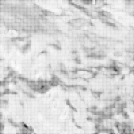 Halftone Pattern. Set of Dots. Dotted Texture on White Background. Overlay Grunge Template. Distress Linear Design. Fade Monochrome Points. Pop Art Backdrop.のイラスト素材