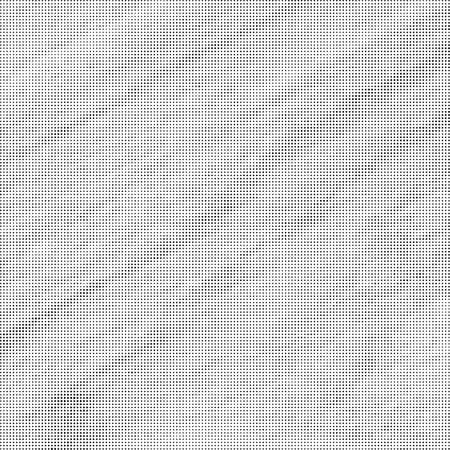 Halftone Pattern. Set of Dots. Dotted Texture on White Background. Overlay Grunge Template. Distress Linear Design. Fade Monochrome Points. Pop Art Backdrop.のイラスト素材