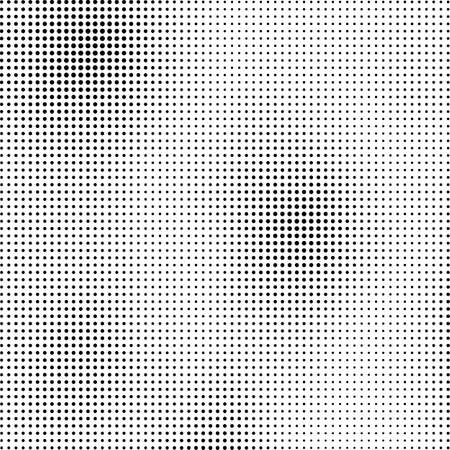 Halftone Pattern. Set of Dots. Dotted Texture on White Background. Overlay Grunge Template. Distress Linear Design. Fade Monochrome Points. Pop Art Backdrop.のイラスト素材