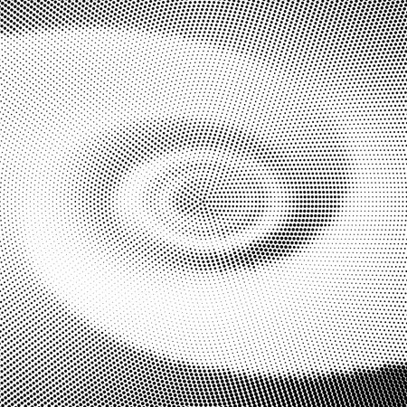 Halftone Pattern. Set of Dots. Dotted Texture on White Background. Overlay Grunge Template. Distress Linear Design.のイラスト素材