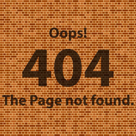 The Page not found. Mechanic Service Concept. Technical Maintenance. Troubleshooting Banner. Tech Support. 404 Errorのイラスト素材