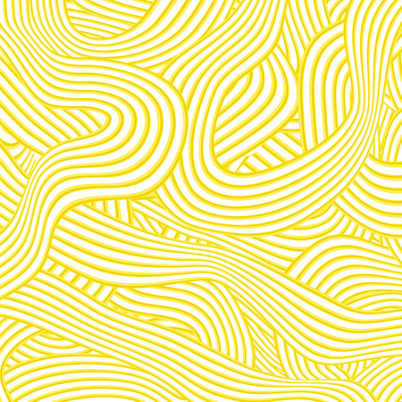 Vector japanese ramen soup. Asian food. Noodle Texture. Oriental cuisine. Pasta background. Spaghetti abstract geometric pattern.のイラスト素材
