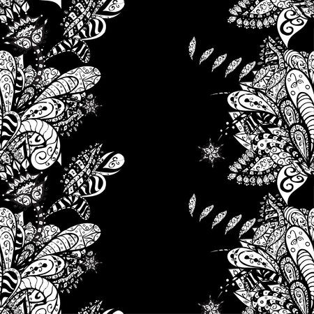 abstract texture with abstract flowers. のイラスト素材