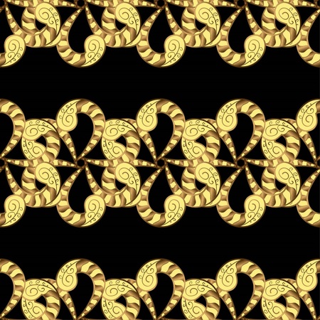 Abstract beautiful background, royal, damask ornament, vintage, rich seamless pattern, luxury, artistic vector wallpaper, floral, oldest style fashioned arabesque fabric for decoration and designのイラスト素材