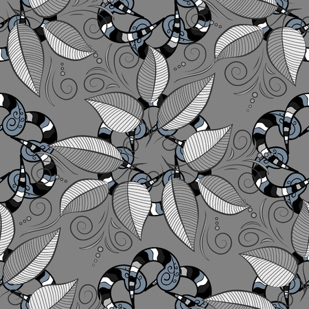 seamless background. leaves of the tree. Vectorのイラスト素材