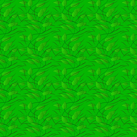 Excellent abstract green background with circular lines. Vector illustrationのイラスト素材