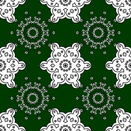 Mandalas background. Vector illustration texture. Colorful elements.のイラスト素材