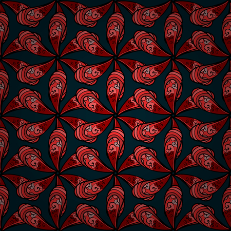 Pretty floral print with blue small flowers. Motley seamless pattern. Vector abstract flower background.のイラスト素材