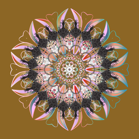 abstract colored interesting superb pictureのイラスト素材