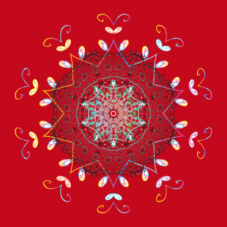 abstract colored interesting superb pictureのイラスト素材