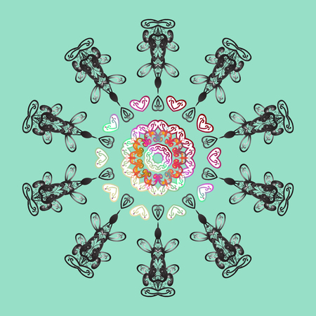 abstract colored interesting superb pictureのイラスト素材