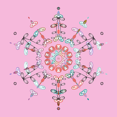 abstract colored interesting superb pictureのイラスト素材