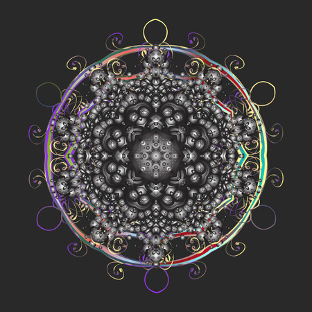 abstract colored interesting superb pictureのイラスト素材