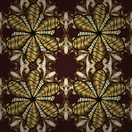 Floral textile design image illustrationのイラスト素材