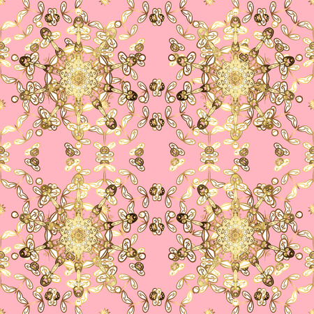 Design wrapping and gift paper, greeting cards, banner and posters design. Vector illustration. Abstract cute background. Doodles pattern. Neutral, white and brown on colors.のイラスト素材