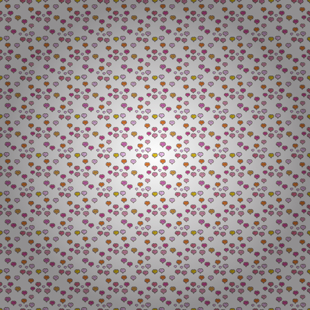 Heart pattern. Valentine heart love seamless pattern with heart. Seamless vector love background.のイラスト素材