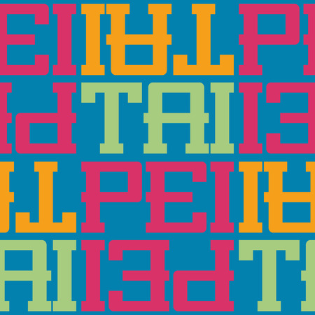 taipei, Taiwan seamless pattern, typographic city background textureのイラスト素材