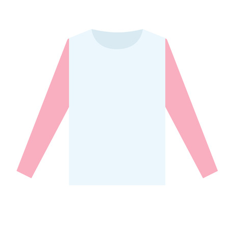 Blouse flat illustration. Home, travel and lifestyle seriesのイラスト素材