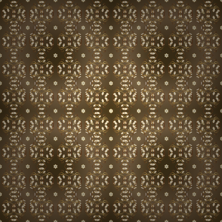 Vector damask seamless pattern background. Seamless texture. Exquisite floral baroque template....