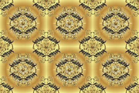 Seamless. Raster. Vintage style design collection for Posters, Placards, Invitations, Banners,...