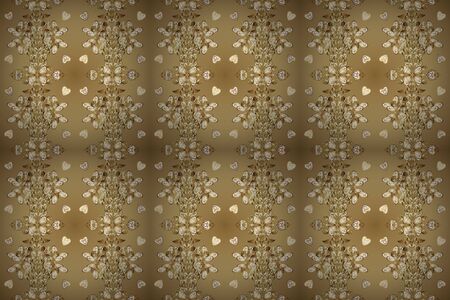 Hand painted raster mandala, colored on beige and neutral colors, indian peacock, indian pattern,...