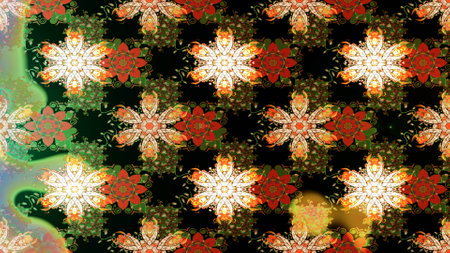 Sketch folk pattern in small wild flowers. Liberty style millefleurs. Floral meadow background for...