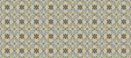 Golden pattern on beige, gray and neutral colors with golden elements. Traditional oriental...