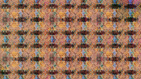 Sketch pattern with stylized flowers. Ornate zentangle sketch texture, ornamental with abstract flowers. Floral pattern can be used for wallpaper, pattern fills, web page background.の写真素材