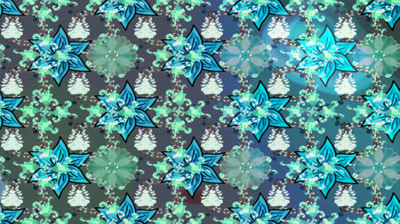 Sketch raster background with flowers. Children style. Color Spring Theme sketch pattern Background....