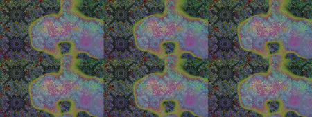 Color Summer Theme seamless pattern Background. Cute flower raster pattern. Fashionable fabric...