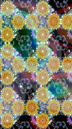 Top view, soft neutral color style. Floral composition, hand painted, delicate template. Stylish...