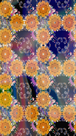 Beautiful pattern for decoration and design. Exquisite pattern of watercolor sketches of the flower....