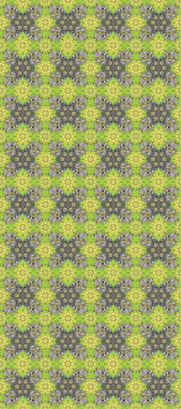 Raster geometric background. Golden seamless pattern on green, neutral and gray colors with golden...