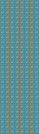 Seamless classic raster blue, beige and brown and golden pattern. Traditional oriental ornament....