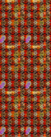 Color Spring Theme sketch pattern Background. Flat Flower Elements Design. Flower pattern. Raster...