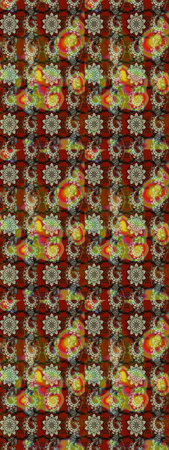 The elegant template for fashion prints. Motley illustration. Raster cute pattern in small flower....