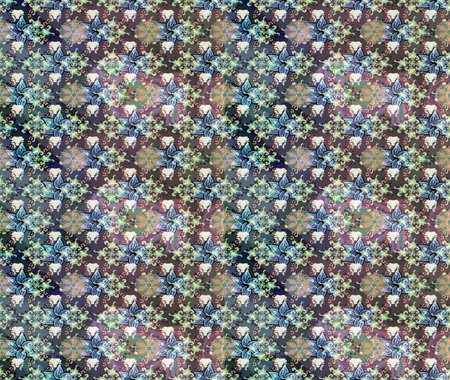Flower pattern raster, gray line graphic pattern abstract raster background. Modern stylish texture.