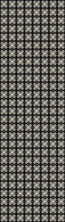 Seamless damask classic golden pattern. Raster illustration. Raster abstract background with...