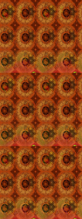 Raster sketch floral pattern with flowers, leaves, decorative elements, splash, blots, drop Hand...