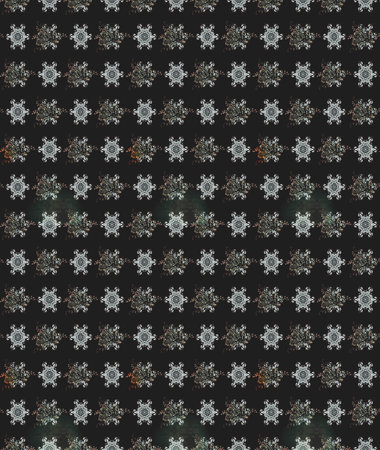 Raster illustration. Raster abstract pattern page for antistress. On gray colors.の写真素材