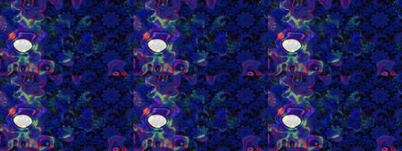 Sketch floral pattern with flowers, watercolor. Raster pattern. Nice Floral pattern in the small...