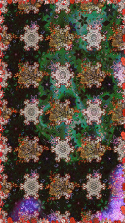Exquisite pattern of watercolor sketches of the flower. Watercolor seamless pattern. Beautiful...