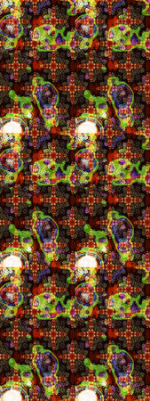 Decorative floral elements for invitation and postcard design. Background for poster or cover....