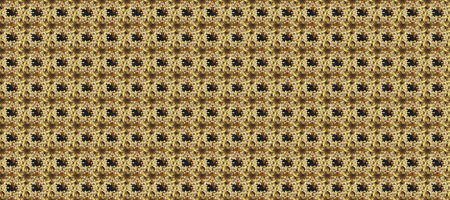 Seamless damask classic golden pattern. Raster abstract background with repeating elements. Raster...