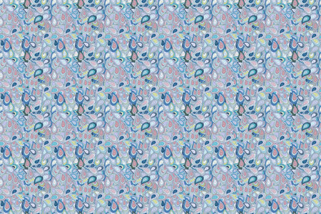 Cute fabric pattern. Raster floral background. Color Summer Theme seamless pattern Background. Flat Flower Elements Design. Cute seamless pattern. Print.の写真素材
