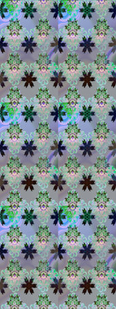 Modern stylish texture. Flower pattern raster, gray and neutral line graphic pattern abstract raster...