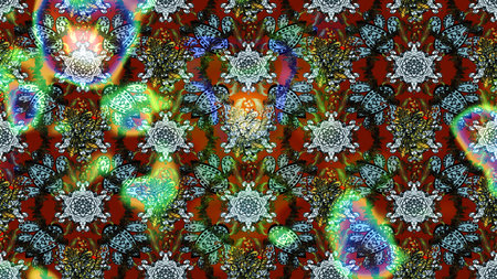 Flat Flower Elements Design. Print. Cute fabric pattern. Color Summer Theme sketch pattern...