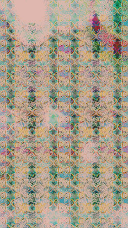Flat Flower Elements Design. Sketch vintage. Raster Cute fabric pattern. Color Spring Theme sketch...